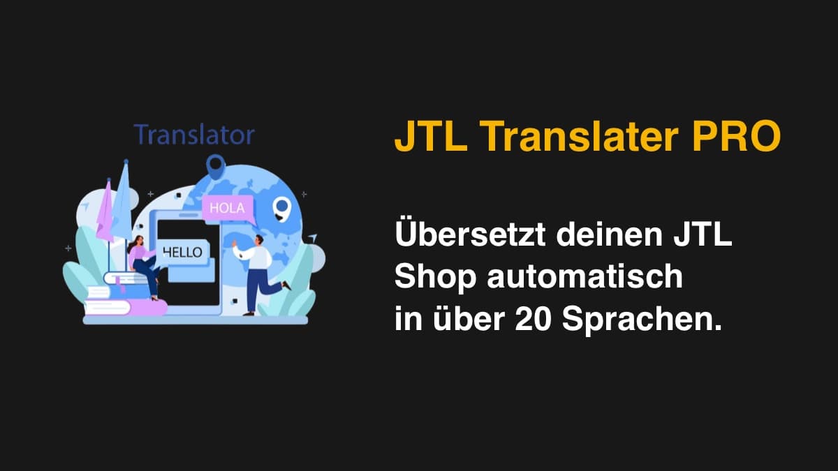 JTL Translate Pro Plugin Bedienungsanleitung